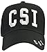 Incrediblegifts CSI Hat Baseball Cap Crime Scene, Csi, Size One Size Fits Most