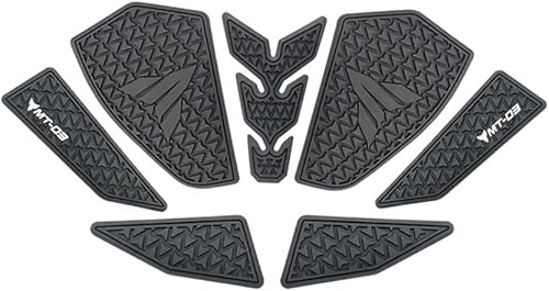 Adhesivos protectores para Ya&maha MT-03 MT-25 MT03 MT25 2020-2022 Almohadilla de depósito de combustible para motocicleta, protección para tanque