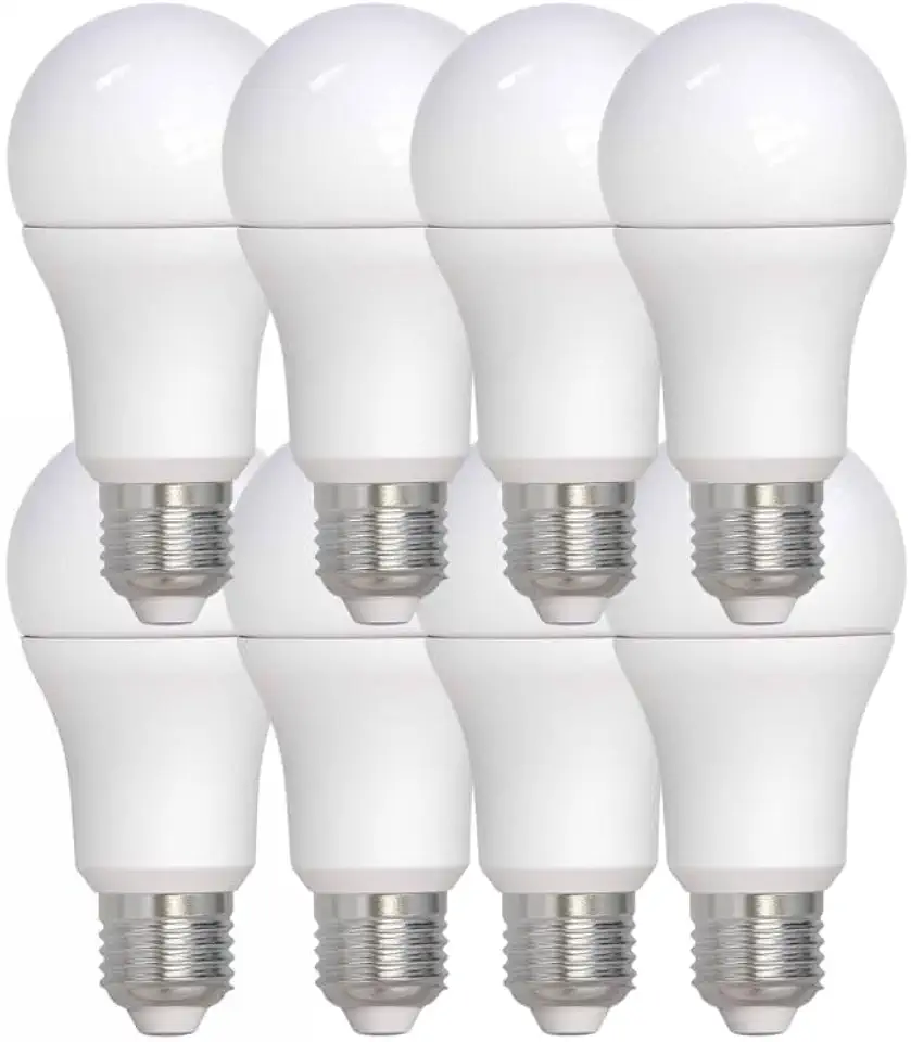 Kit com 8 Lâmpadas LED 9W 6500K Luz Branca Fria Soquete E27 para Iluminação Residencial e Economia de Energia (8)