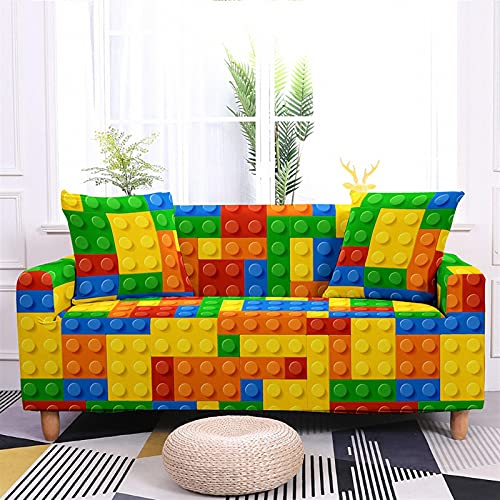 Cubierta de sofá elástico y protector de sillón para salón funcional 6