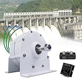 Complete Set Of 600R/Min 9000W Small Permanent Magnet Generator Alternator, Suitable For Diy Your Own Horizontal Wind Turbine, With Rectifier 24V