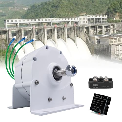 Turbina eólica de 9000W 48V y alternador de imán permanente con rectificador para aerogenerador