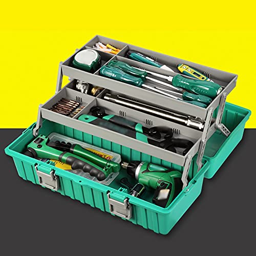 Boîte à outils étanche et pliable à compartiments multiples - 2