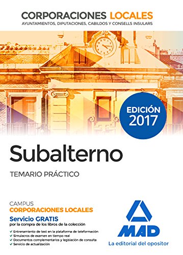 Portada de Subalternos de Corporaciones Locales: Temario Practico