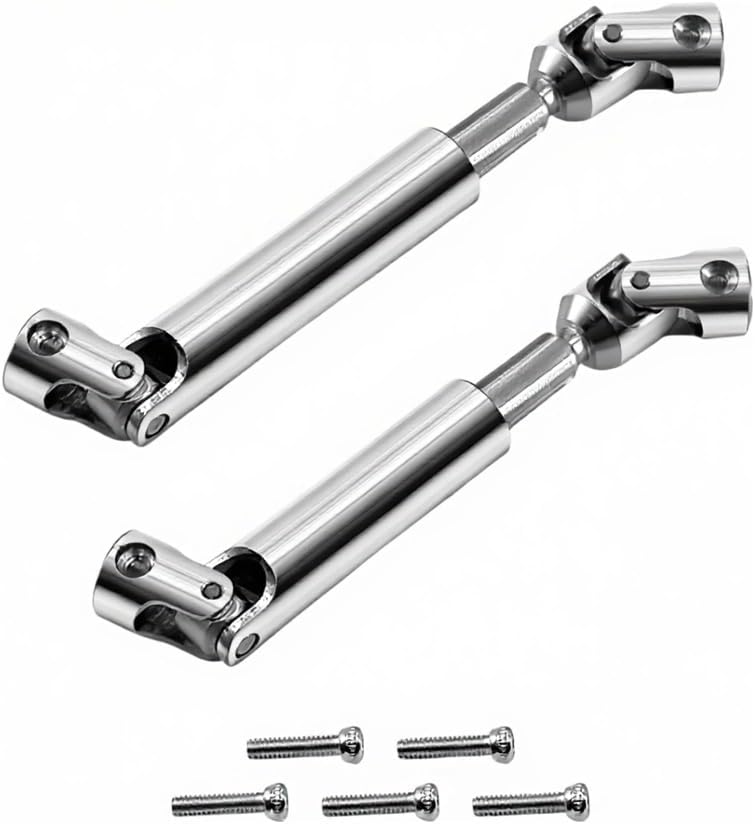 Stainless Steel Center Drive Shafts for Redcat Ascent-18 Rc Car Upgrade Parts Crawler Accessories 1/18