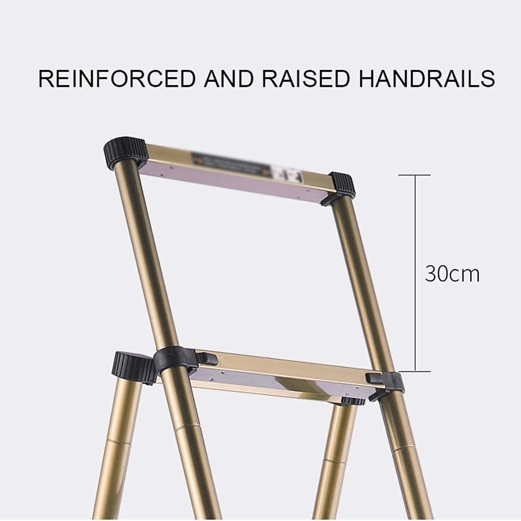 Step Stools,Multi-Position Ladder Telescoping Ladder Step Ladder Telescopic Extension Folding Stepladder Multi-Purpose Ladder,a,4-Tier