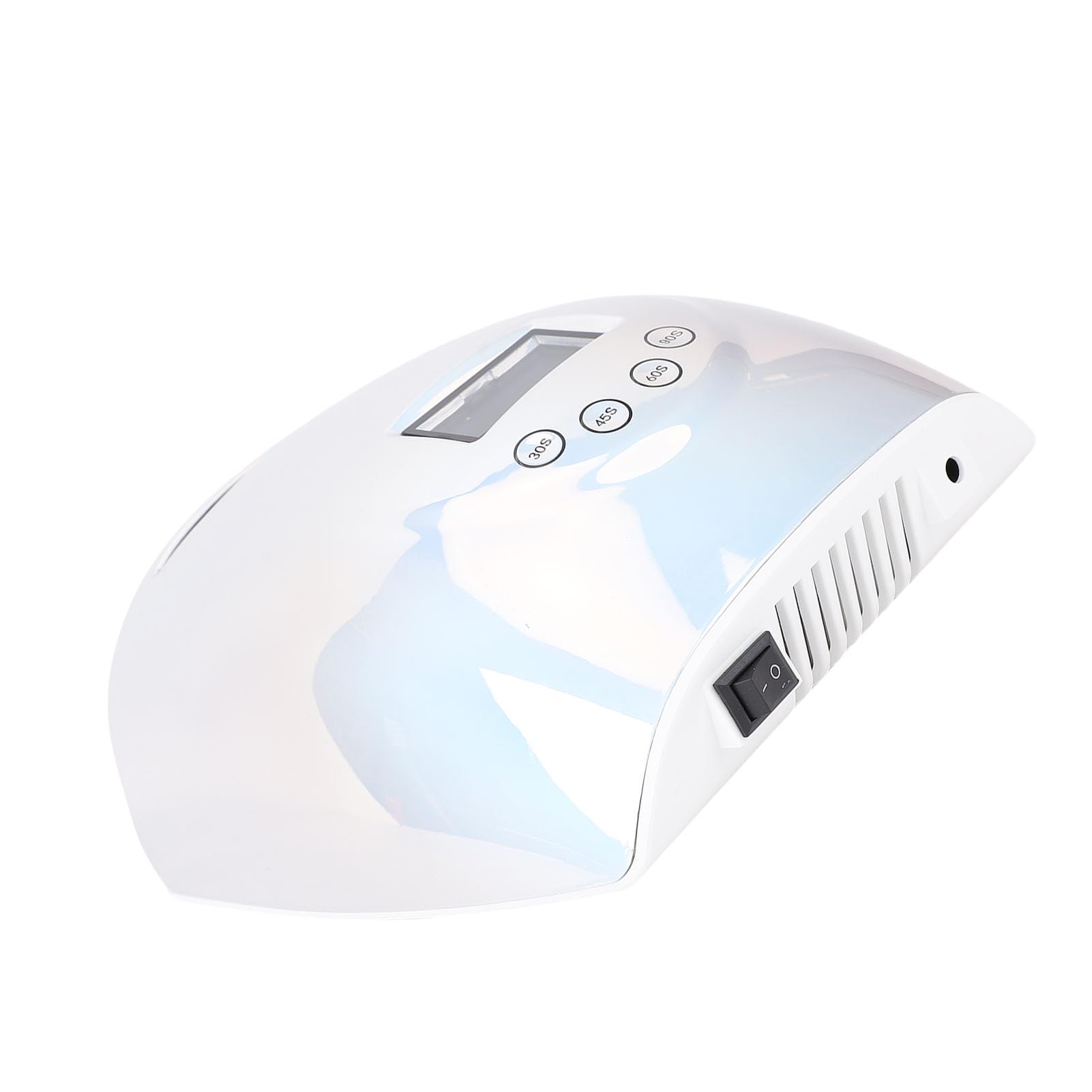 Lampa Glomora LED do paznokci 48 W, suszarka do paznokci, 20 diod LED do utwardzania żelu, lampa do lakierów hybrydowych, z inteligentnym czujnikiem, 4 timery, do salonu