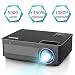 Produktbild Beamer, WiMiUS P18[Update Version] 5000 Lumen Heimkino Projektor, 4000:1 Kontrast, Native 1280x800P Full HD 1080P unterstützt, HDMI VGA AV USB Kompatibel mit Amazon Fire TV Stick / Laptop / Mobil usw.