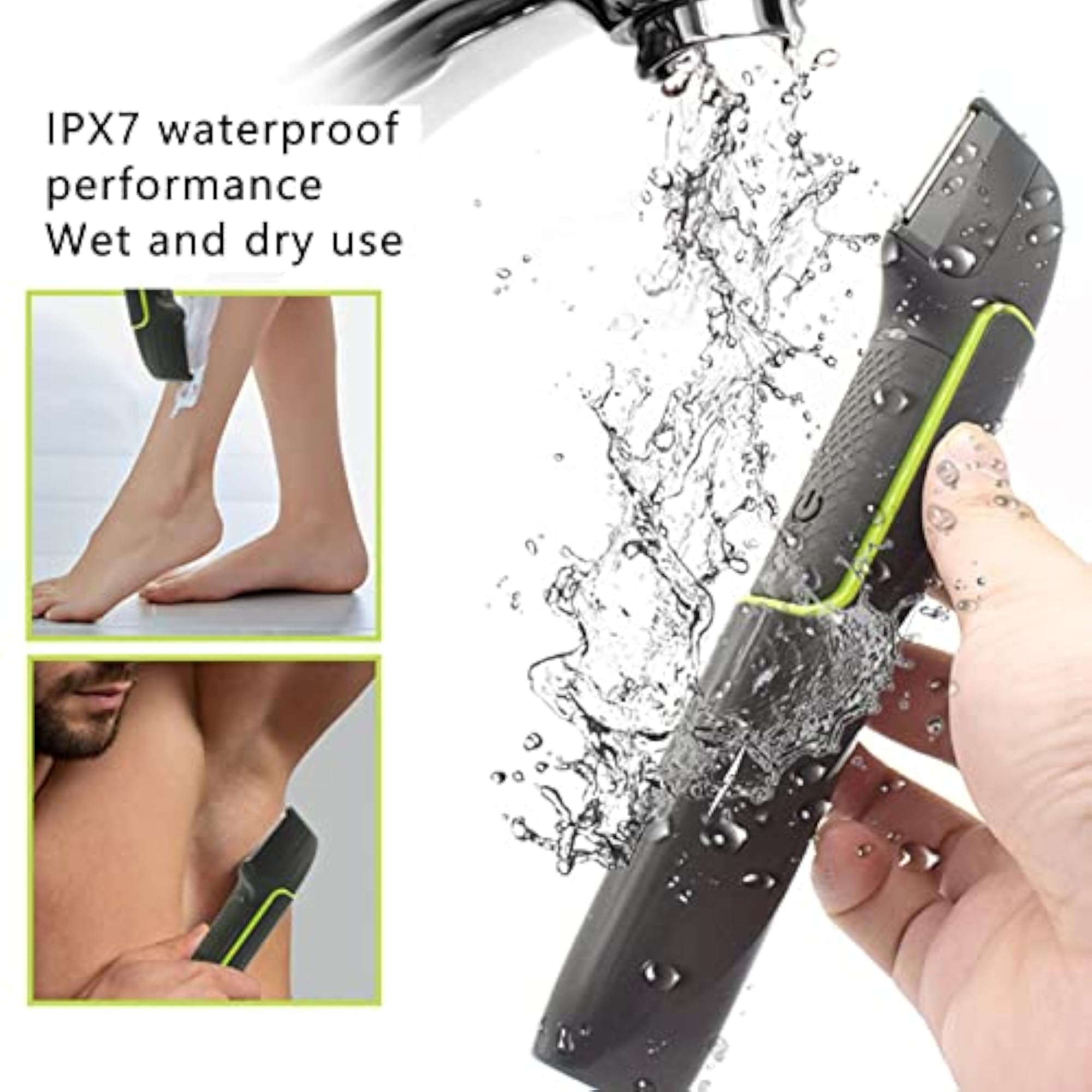 Electric Trimmer, Comfortable Touch Beard Clipper