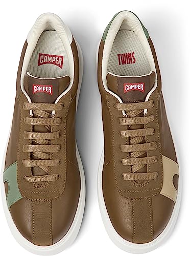 Image of Camper K100743 Runner K21 Twins Trainers Men Medium Brown