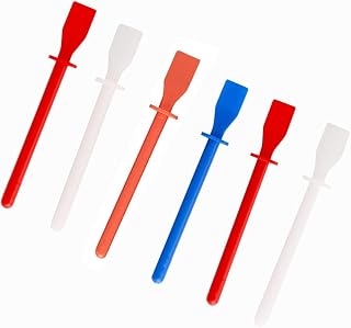 Focal20 Glue Spreaders, Colored Polypropylene Glue Smear Sticks Applicator, Painting Scrapers for Handmade DIY Art Leather...