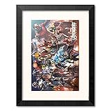 Print Enmarcado Marvel Los Vengadores: Endgame ideal para una decoracion Marvel perfecta. Producto 100% Oficial