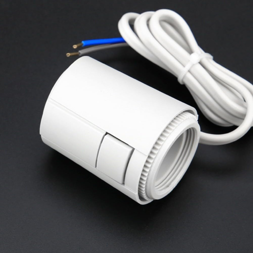 HVAC Electric Heating Thermal Actuator, 230V/24V M30 X 1.5 For Floor, Central Air Conditioning System, Residential Or Commercial Temperature Control(24V normally closed)