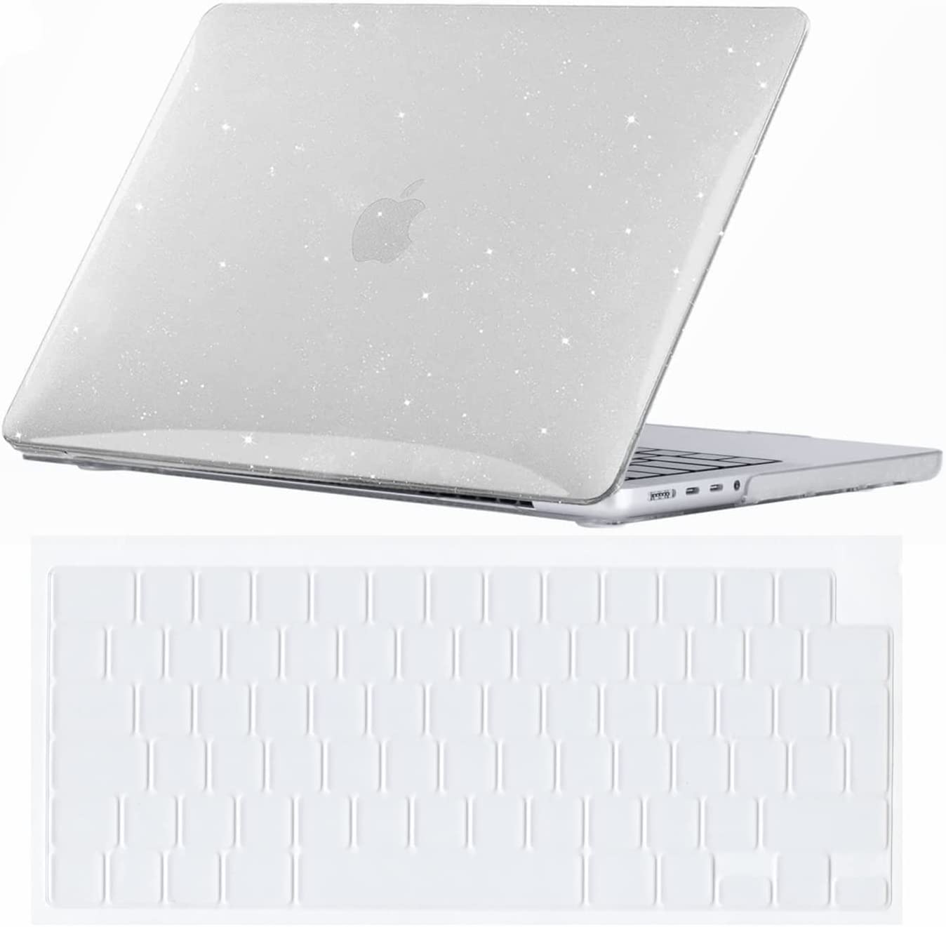 Se7enline Compatible with 2025 2024 2023 2022 2021 MacBook Pro 14 inch Case Hard Shell Laptop Cover for Macbook Pro A2918 A2992 A3112 A3401 A2779 A3434 M5 M4 M3 M2 M1 &TPU Keyboard Skin,Midnight Green — view 74