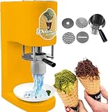 Applicazione versatile: perfetta per l;intrattenimento domestico, dessert innovativi o offerte uniche per ristoranti. Crea esperienze di dessert memorabili a feste, festival o punti vendita con divertenti creazioni di gelato personalizzabili.