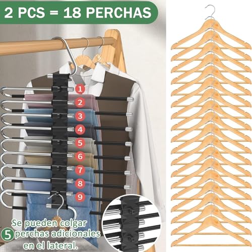 Recopilación de Perchas y colgadores para corbatas disponible en línea. 20 Imagen adicional