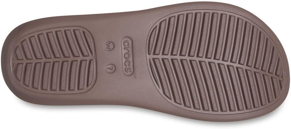 Crocs Women's Getaway Toe Loop Platform Sandals, LiteRide Comfort, Truffle, 5 - Image 5