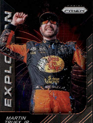 2018 Panini Prizm Explosion #90 Martin Truex Jr. Bass Pro Shops-TRACKER Boats/Furniture Row Racing/Toyota Racing Card
