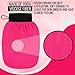 Clarial Exfoliating Body Scrub for Bath and Shower Use - Face Scrubber and Body Exfoliator Mitt, Dead Skin Remover - Exfoliating Glove Shower Scrub for Men and Women - Pair Pink