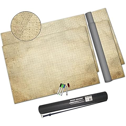 Dungeon Grid Game Mat | UNENTBHRLICHES Rollenspiele Cover