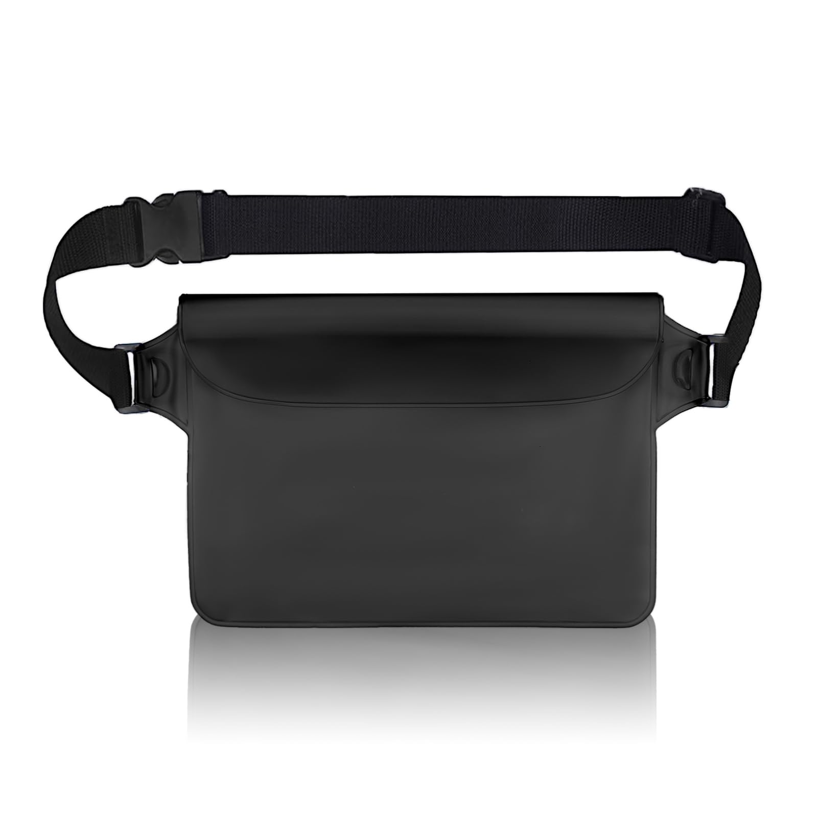 1 Pezzi Marsupio Impermeabile,Borsa Impermeabile,Borsa Impermeabile Mare,Marsupio Impermeabile Uomo,per Nuoto,Rafting,Campeggio,Escursionismo,Pesca,Con Cinturino Regolabile,22 * 15.5cm(Nero)
