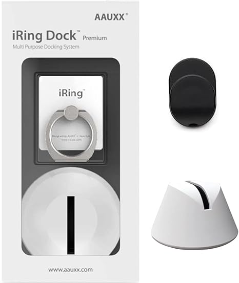 Amazon Co Jp 正規輸入品 Iring スマホグリップ スタンド フック ドック プレミアムセット パールホワイト ドック ホワイト デスク 車載 ホルダー 落下防止 Ums Ir01dwhpw 家電 カメラ