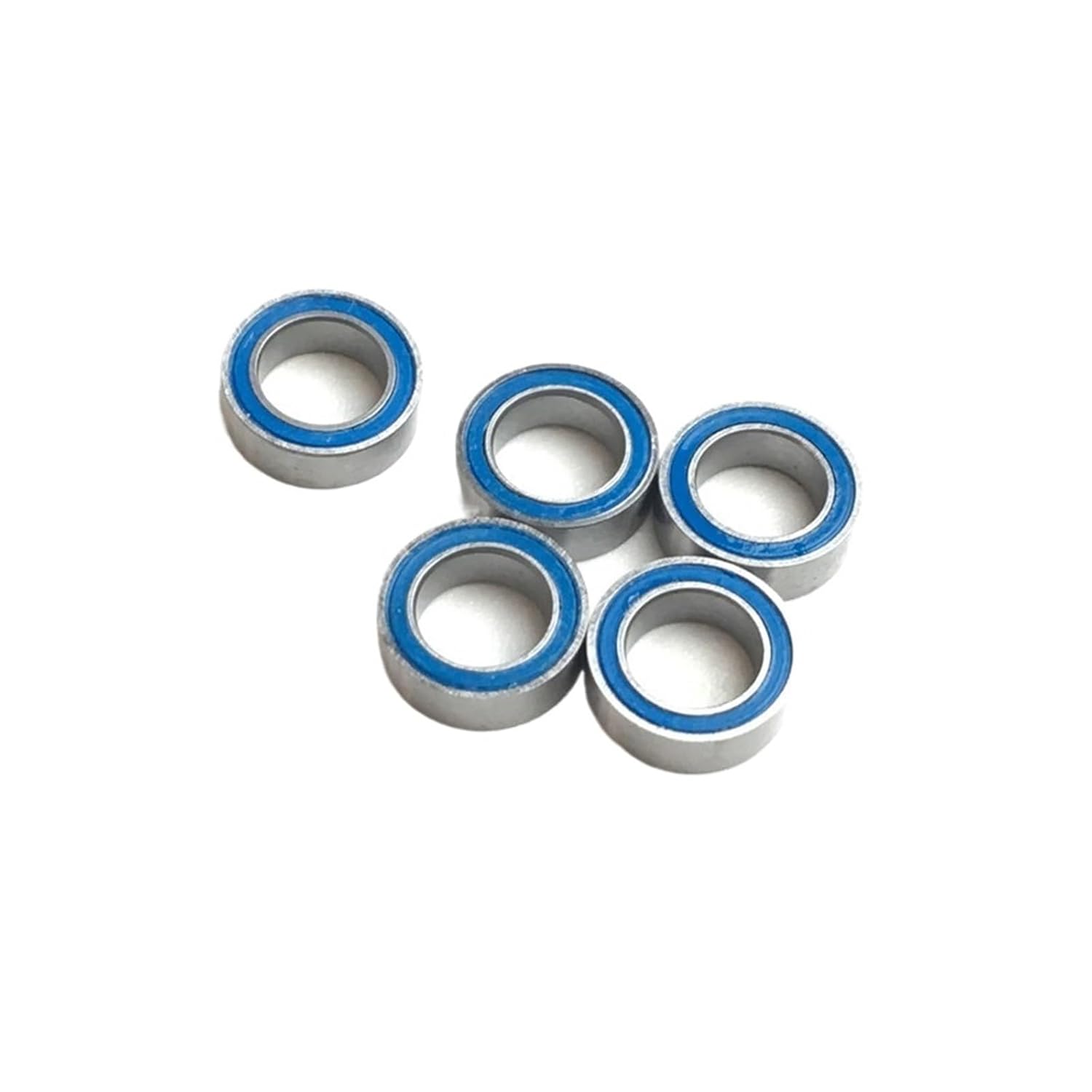 10PCS MR105RS Bearing ABEC-3 5 * 10 * 4 mm Miniature MR105-2RS Ball Bearing RS MR105 2RS with Blue Seal L-1050DDU