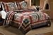 Greenland Home 3-Piece Colorado Cabin Quilt Set, Full/Queen