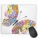 Produktbild Spring Bright Colorful Floral Butterfly Mouse pad Custom Rectangular Non-Slip Rubber Mouse pad Gaming Mouse pad