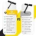 Nordic Hamstring Curl Strap - Holds 420 Pounds, Great for Hamstring Curls, Sit-ups, Spanish Squats & Ab Workout - 5 Second Setup - Home Fitness Equipment