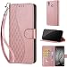 TOMYOU Wallet for Honor 10 Lite Case, Rose Gold