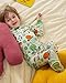 babee Reshinee Bamboo Viscose Toddler Pajamas Boys Girls Kids Baby 2pcs Long-Sleeve Sport Pyjamas Set 3-4T Snug fit Sleepwear Pjs