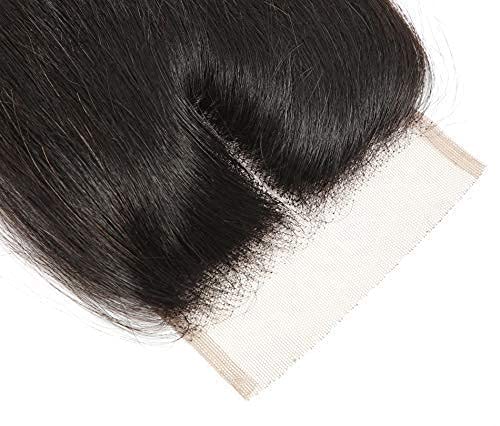 Image of Wynk Mavens Remy Human Hair Silk Base Human Hair Topper for Scalp Thinning Hair (Indian Silk Base) 16 inches