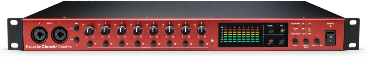 Focusrite Scarlett OctoPre Mic Preamp