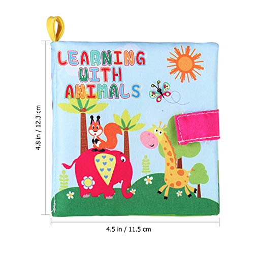 4 Pcs Brinquedos Infantis Brinquedo De Bebê Conjunto Infantil Livro De Pano De Bebê Brinquedos Para