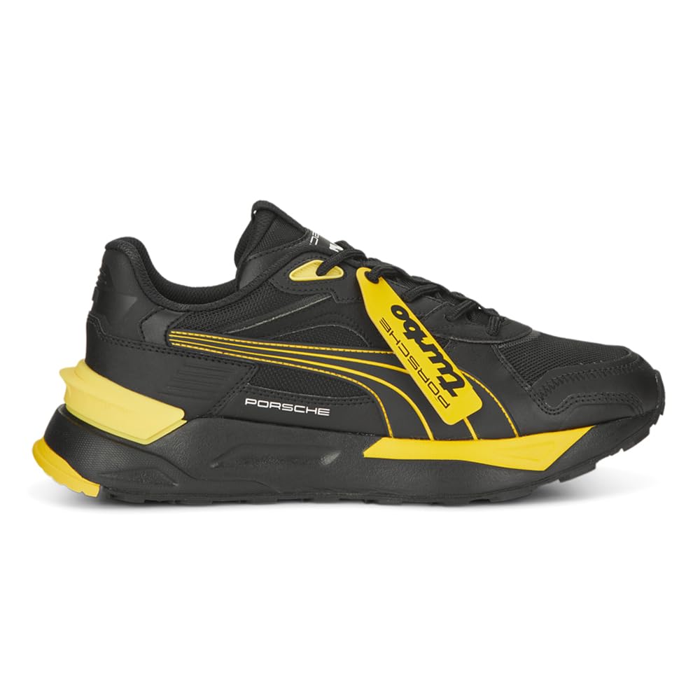 新品未使用　PUMA メンズ ポルシェ ブラック - スポーツ イエロー 51MsG4owl8L.jpg