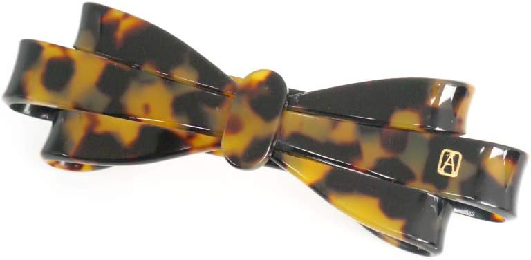 ALEXANDRE DE PARIS バレッタ マーブル スワロフスキー