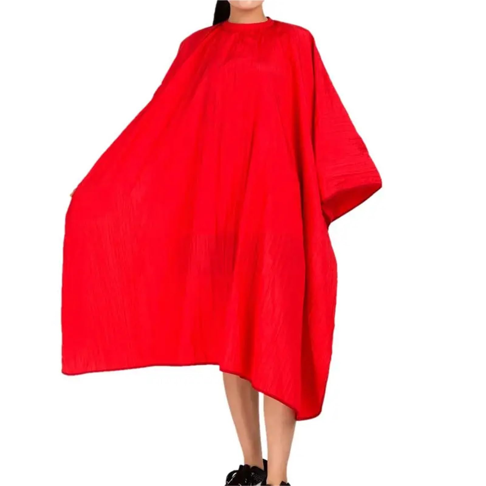 Fartuch fryzjerski, Hairdressing Cape With Sleeve XL Multicolor(Red)
