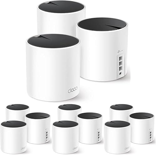 Miniatura 10 de TP-Link Deco 7 BE25 Sistema Wi-Fi de doble banda BE5000 WiFi 7 Mesh | 4-Stream 5 Gbps, 240 Mhz | Cubre hasta 6,600 pies cuadrados | 2 puertos 2.5G