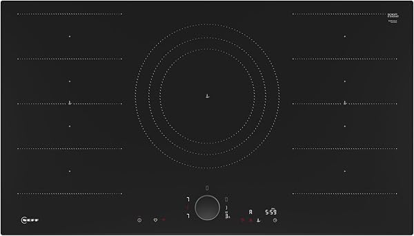 Neff T69FUV4L0 N 90, Built-in Induction hob 90 cm Black - 1