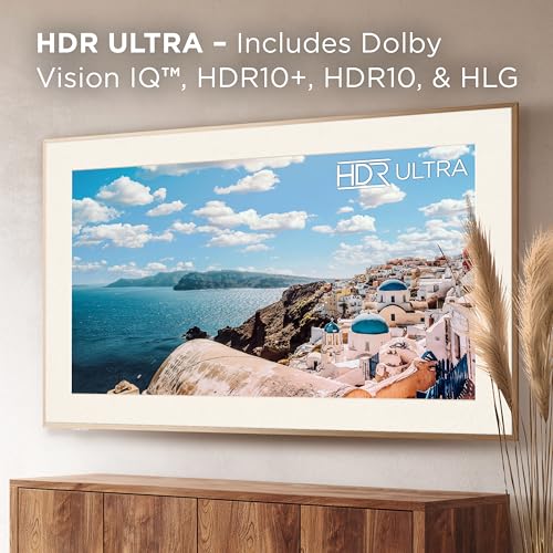 TCL 65” NXTVISION Frame TV 4K QLED, Dolby Vision IQ HDR & Dolby Atmos Smart TV with Google TV, Including Built-in Google Assistant with Voice Remote, Amazon Alexa Compatibility, and Flush Wall Mount by TCL - Image 7