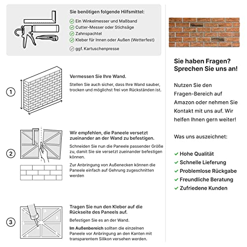 AS Country Stone | wandbekleding stenen uiterlijk, 3D-wandpanelen stenen uiterlijk, styroporpanelen klinker uiterlijk… - Image 5
