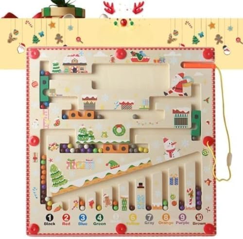 Citybaby木製の磁気迷路ゲーム 子供向 3D立体迷路 バランスゲーム と色のマッチング パターンパズル 数字の分解 モンテッソーリおもちゃ 知育玩具 磁石 木の 赤ちゃん 子供 ベビー 自閉症 車飛行機携帯 高齢者 入院中 暇つぶし 脳トレ IQ 手