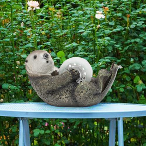 Hi.FANCY Suporte de fita de esquilo fofo, decoração de divertida, dispensador de fita, destacando o