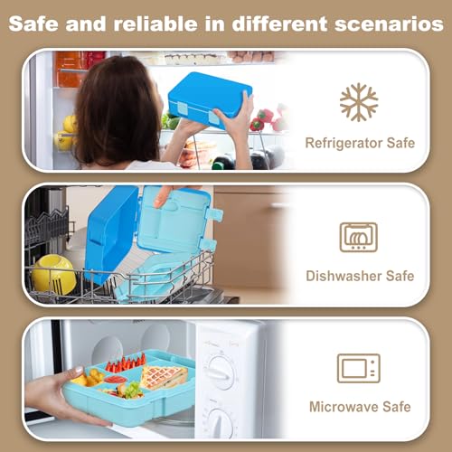 JOOPETALK 6-Compartment Chill Bento Box