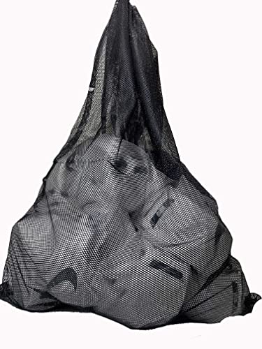 Grand sac de rangement en maille pour ballon de basketball, volley-ball, football, rugby, sac de rangement pour 15 balles Cover
