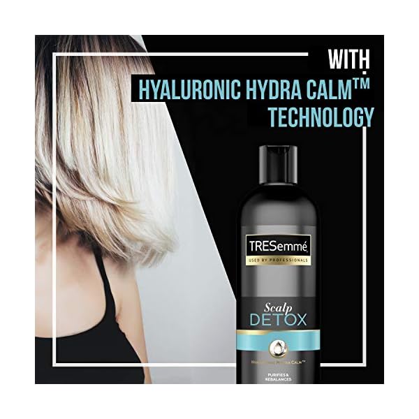 TRESemme-Shampoo-for-Dry-and-Itchy-Scalp-Scalp-Detox-Shampoo-to-Purify-Hair-and-Scalp-from-Build-Up-and-Excess-Oils-20-oz-4-Count TRESemmé Shampoo for Dry and Itchy Scalp Scalp Detox Shampoo to Purify Hair and Scalp from Build-Up and Excess Oils, 20 Fl Oz (Pack of 4)