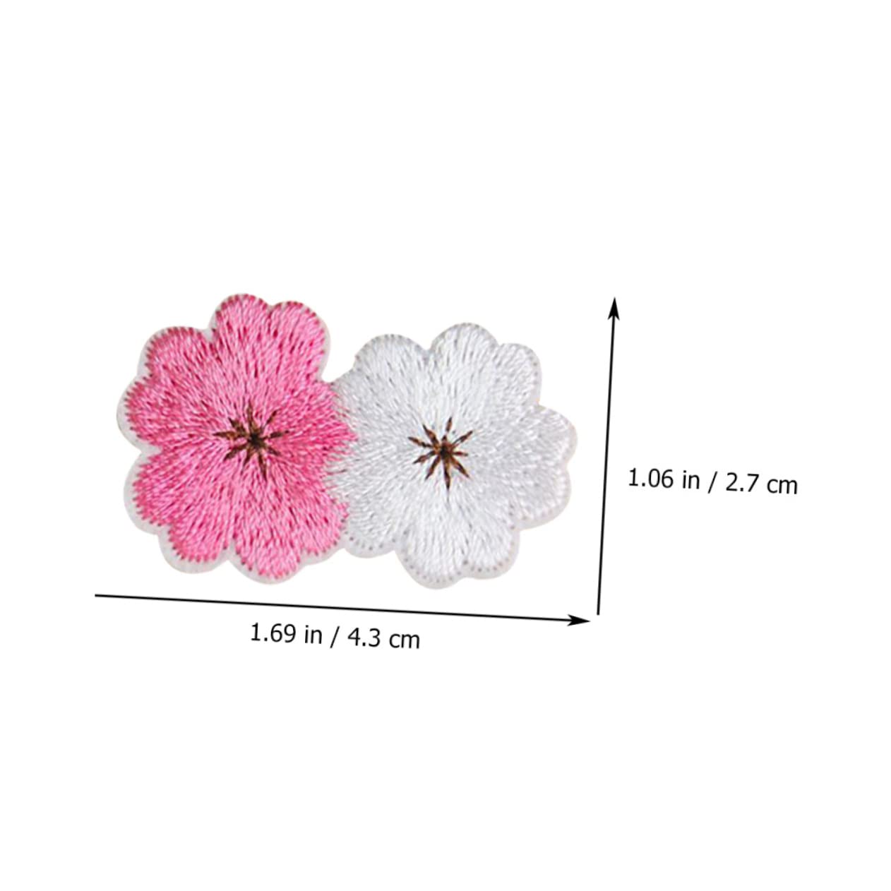 jojofuny 5 Set Toppe Stoffa Decorativa Per Abbigliamento Patch Ferro Per Riparazione E Decorazione E Accessori Moda 30 Pezzi * 5