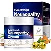 Extra Strength Neuropathy Relief Cream with Plant-Based Essential Oils - Soothes Nerve Discomfort, Muscle & Joint Pain, Deeply Hydrating with Aloe & Shea Butter, Non-Greasy & Non-Irritating, 120g