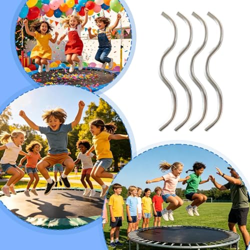 Boucles de trampoline en W 11,7 cm en acier haute résistance